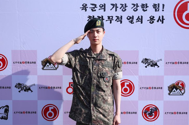 “จิน BTS” ปลดประจำการกองทัพ สมาชิกวงรวมตัวต้อนรับอบอุ่น